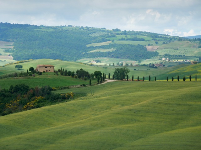 Usadlosti v �dol� Orcia