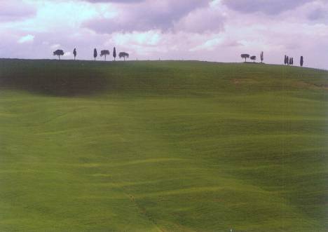 Jeden z�charakteristick�ch tosk�nskych horizontov