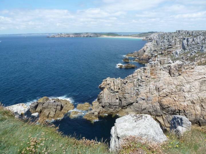 Rozl��ka s Pointe de Pen Hir